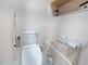 バリアフリーのトイレの内部