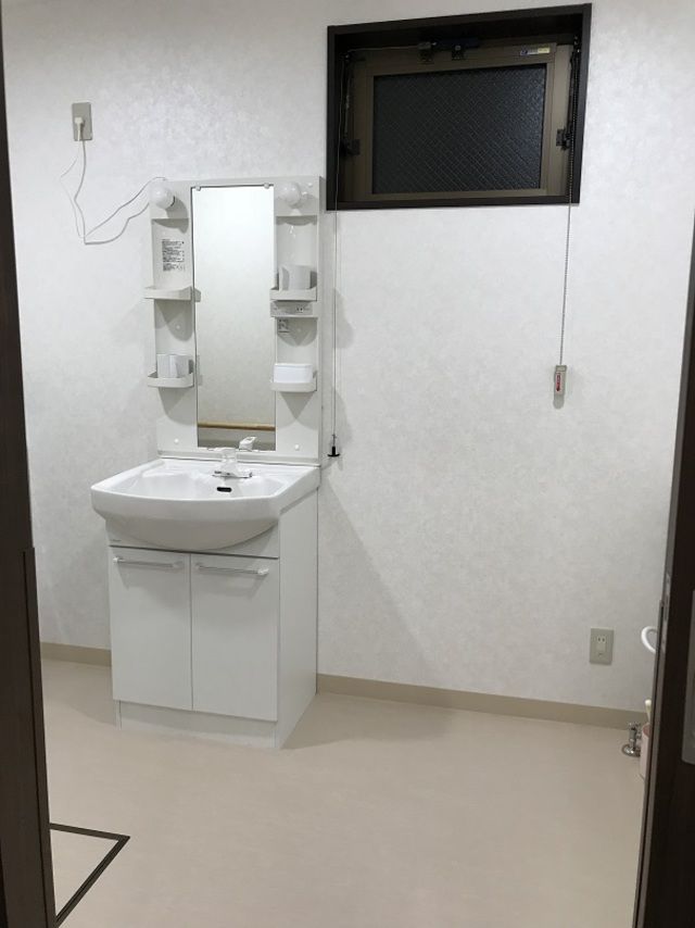 清潔感ある洗面所