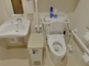 介護施設の清潔なトイレ空間