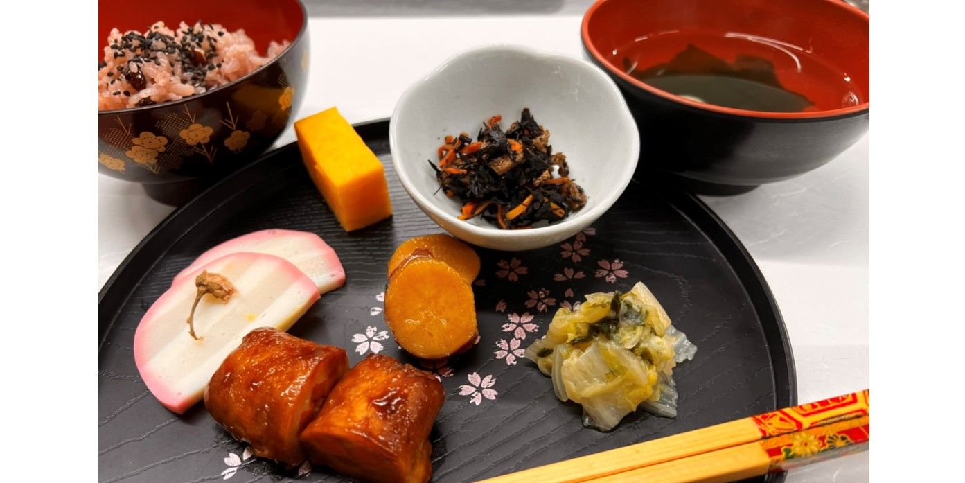 和食の彩り豊かな食事