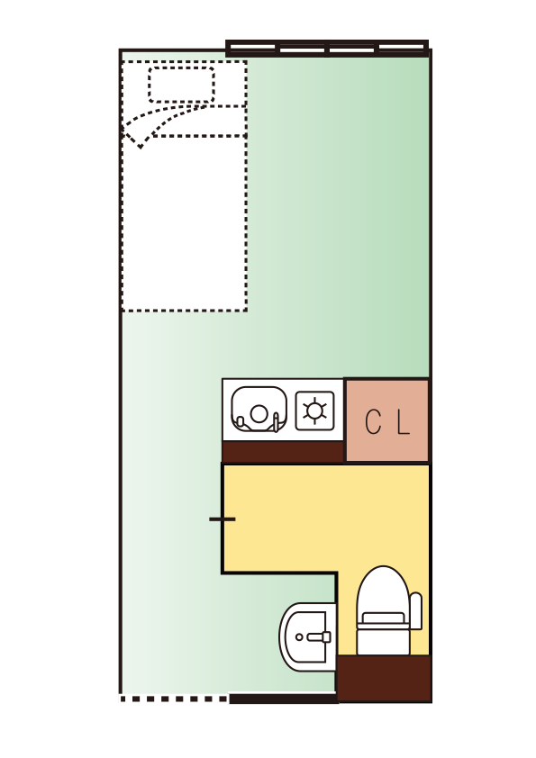 居室の間取り図