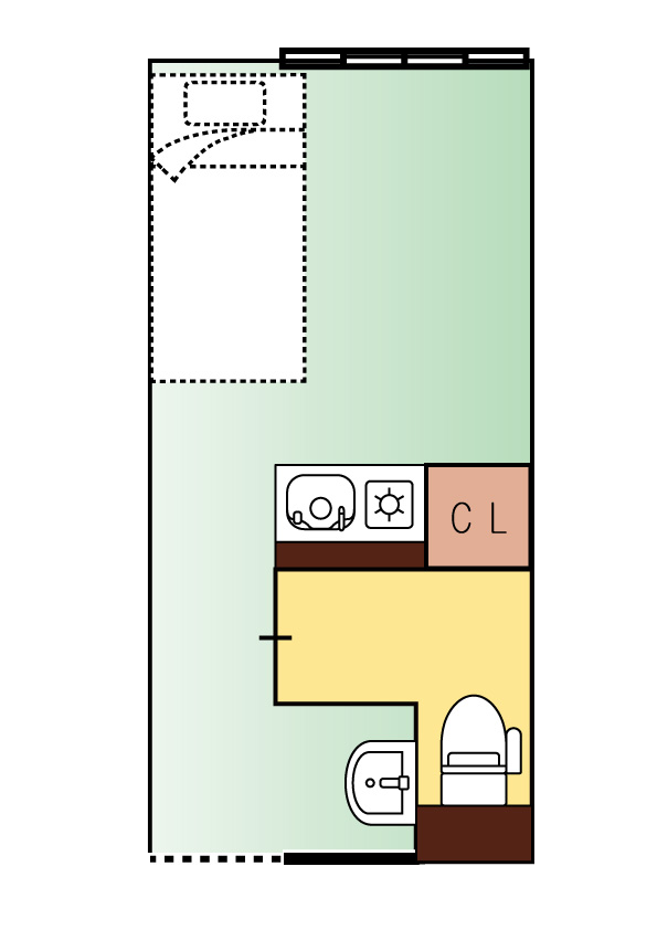 居室の間取り図