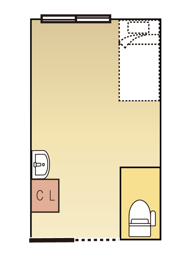 居室の間取り図