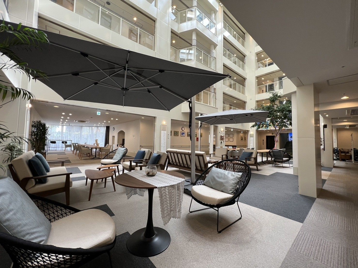 共有ラウンジの様子