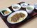 施設内の給食は、和食ばかりではなく、スパゲティーミートソースのようなボリュームのある洋食メニューの時もある。