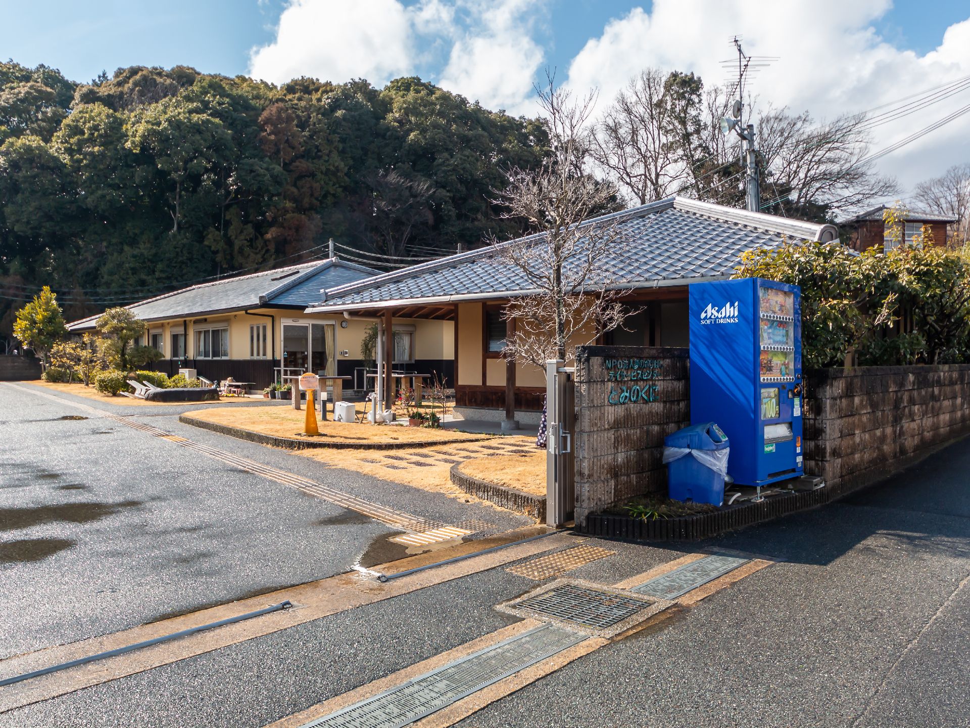 施設内にある駐車場