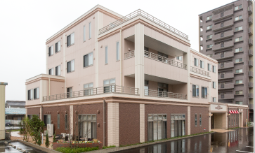 快適な居住空間を提供する施設外観
