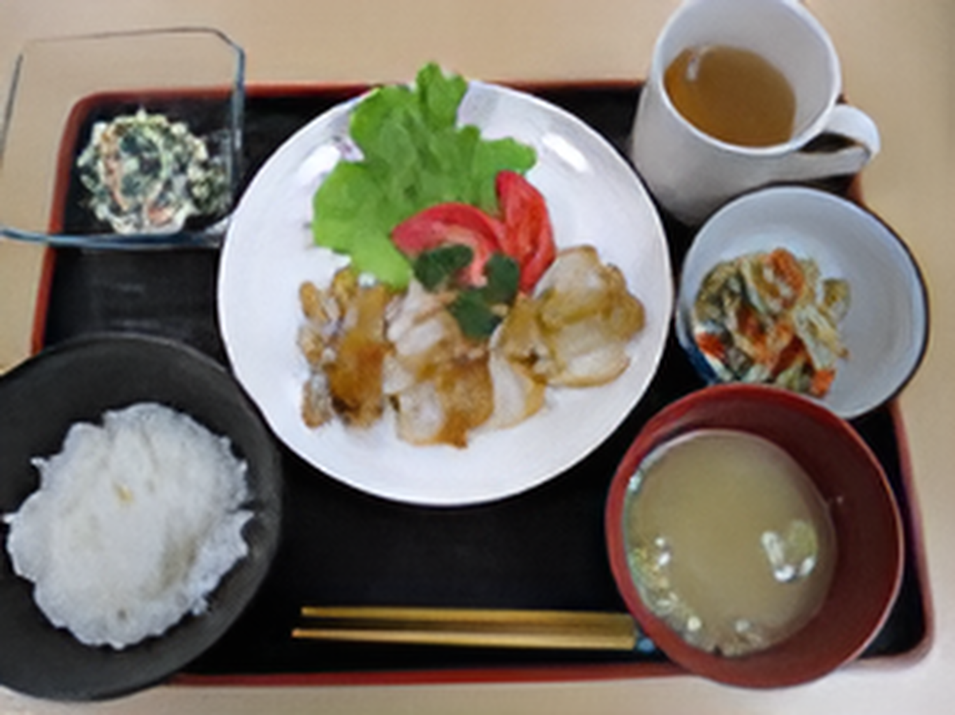 バランスの良い食事例