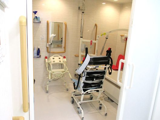 リフト付き個別浴室