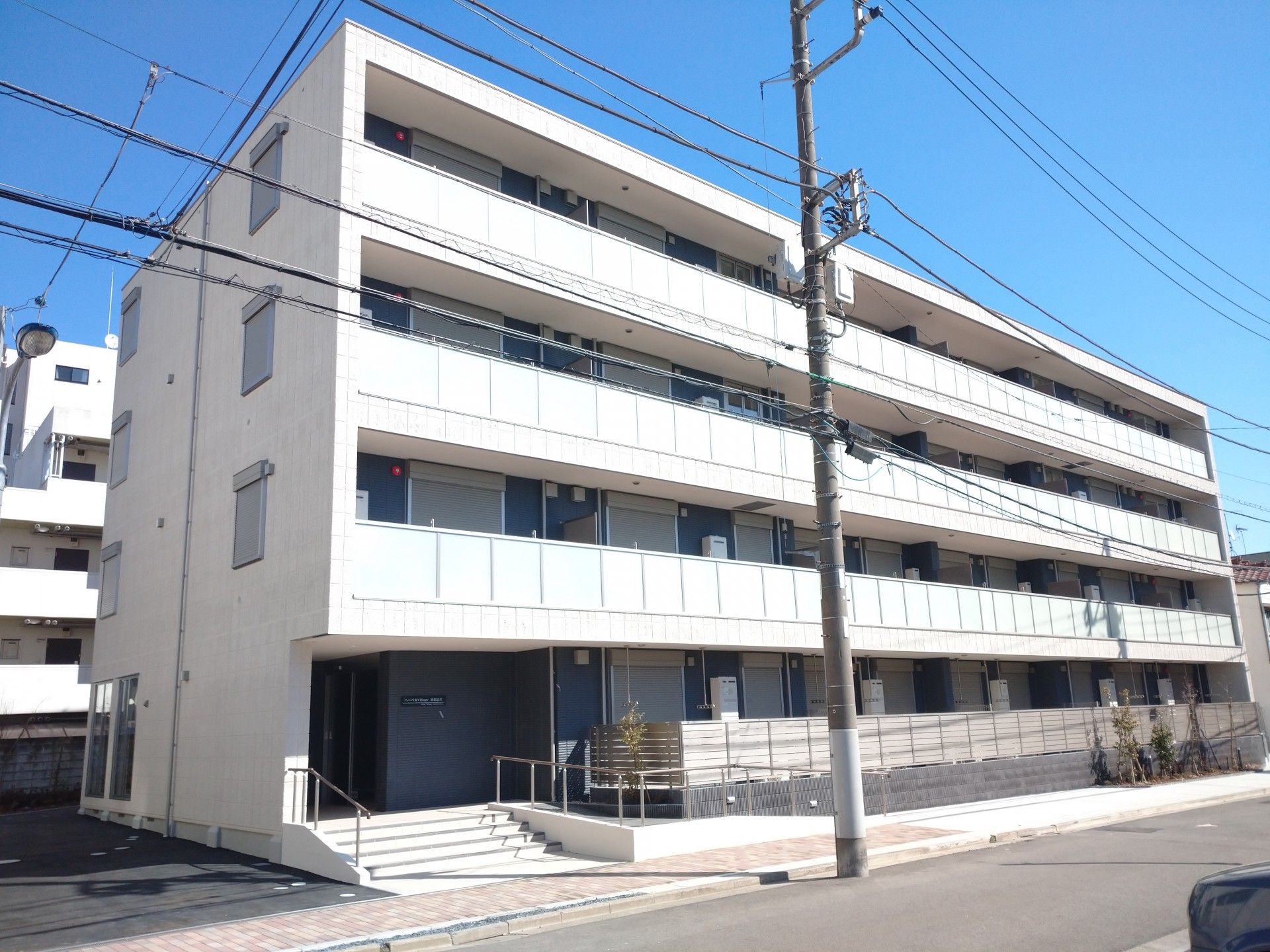 新築のような清潔な外観
