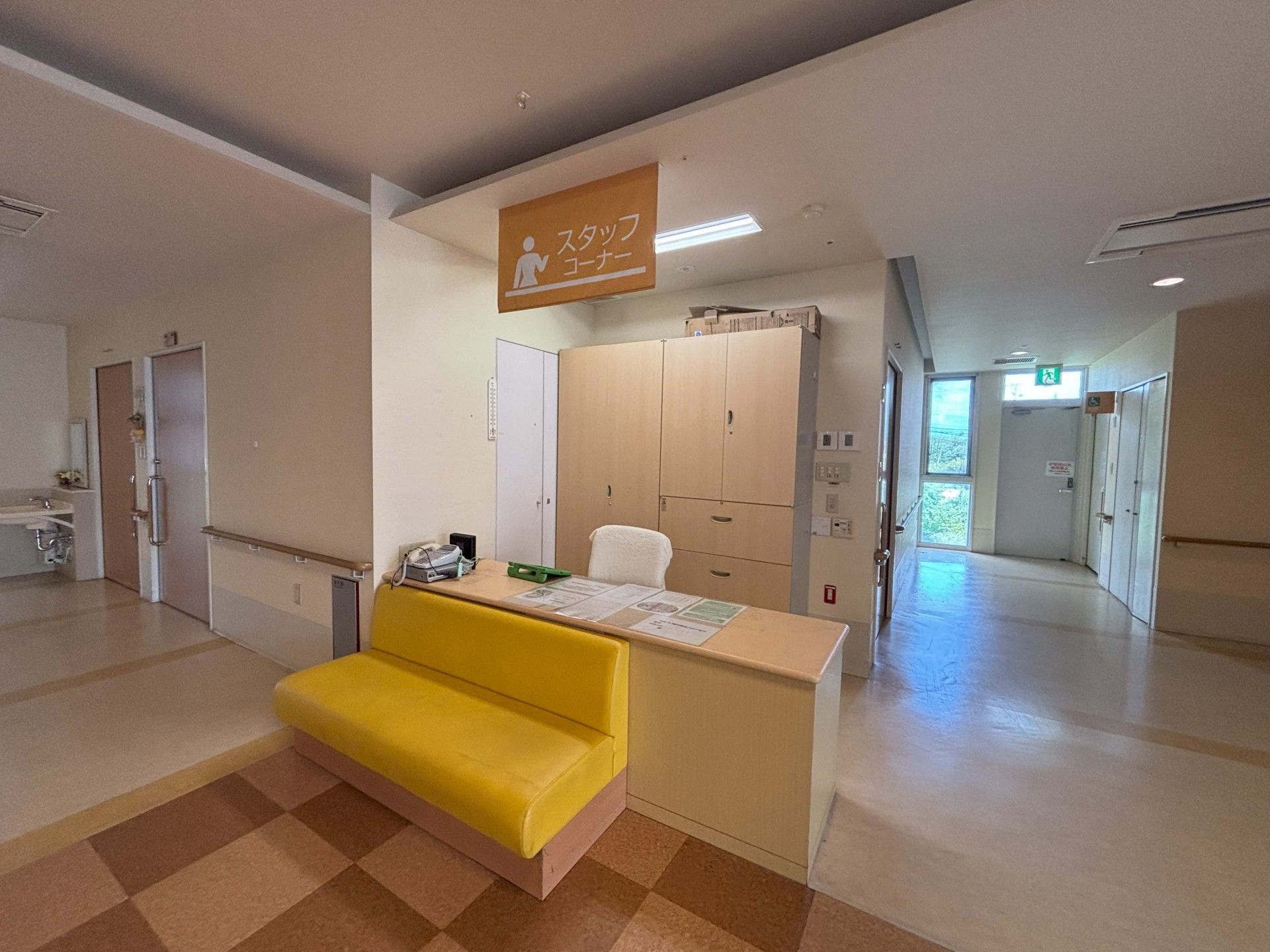 スタッフコーナーの様子