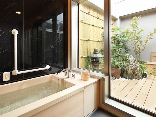 3F テラス付き檜風呂