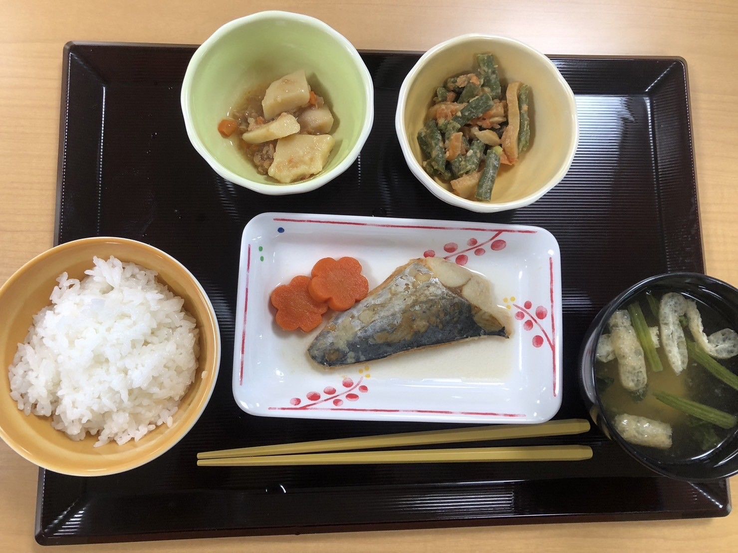 バランスの取れた食事メニュー