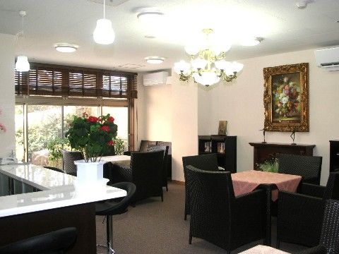 カーサ・デ・ソル諏訪湖（住宅型有料老人ホーム）の喫茶室