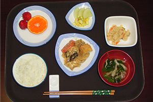「カーサ・デ・ソル諏訪湖」（住宅型有料老人ホーム）の食膳