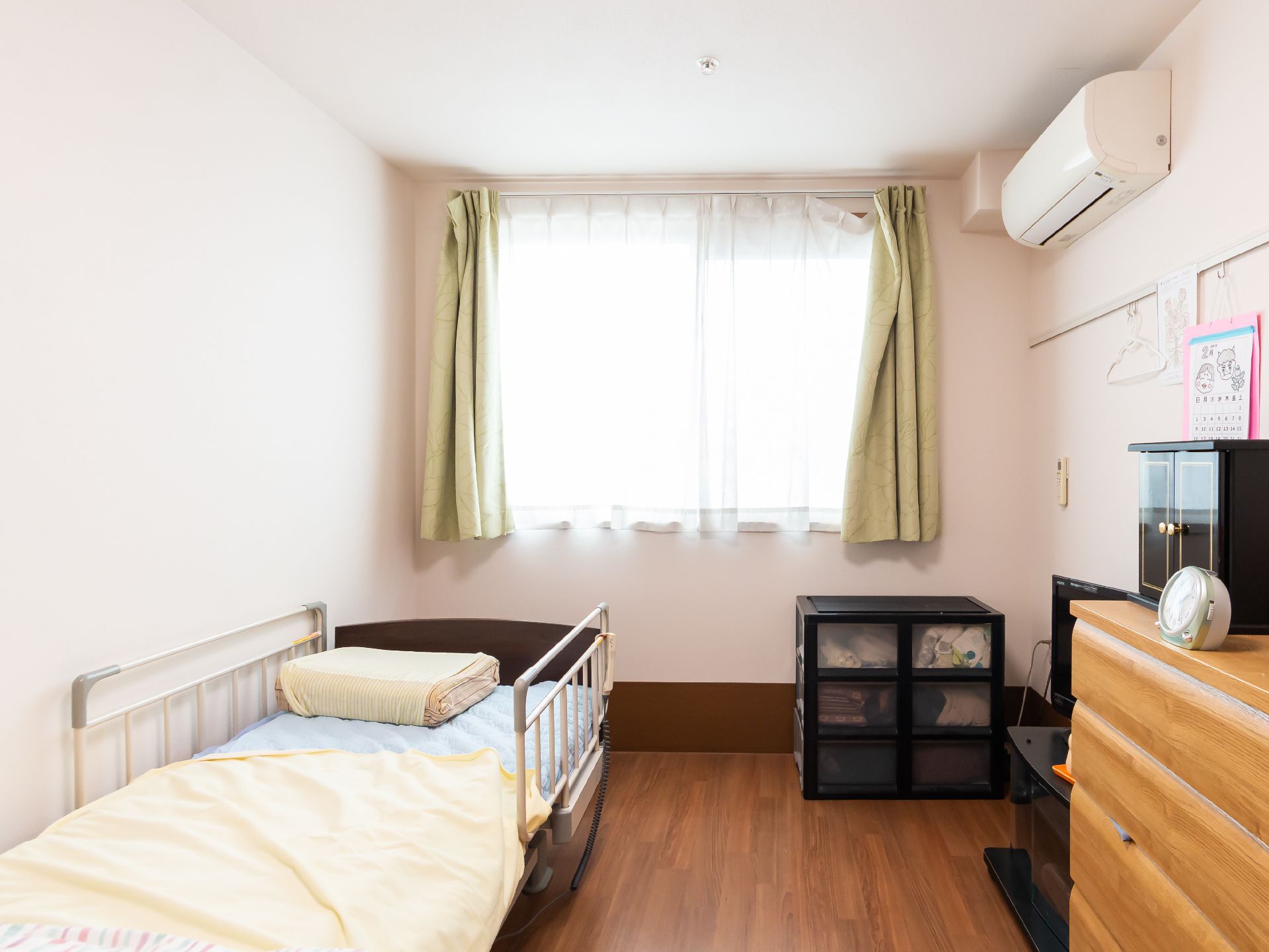 数多くの家具を設置することができ、入居者が快適に過ごせる居室