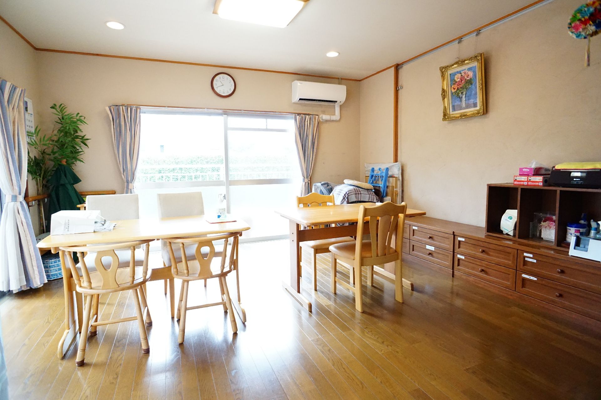 ほかの入居者さまと交流できる共有スペース