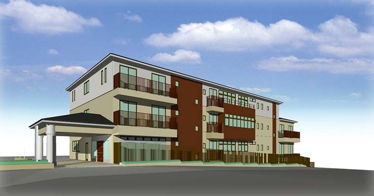 日差しが心地いい居室