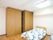 「ハートフル幕張」のクローゼット。部屋に散らかること無く収納できる。