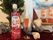 クリスマスの飾りと飲み物