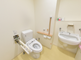 バリアフリーのトイレ設備