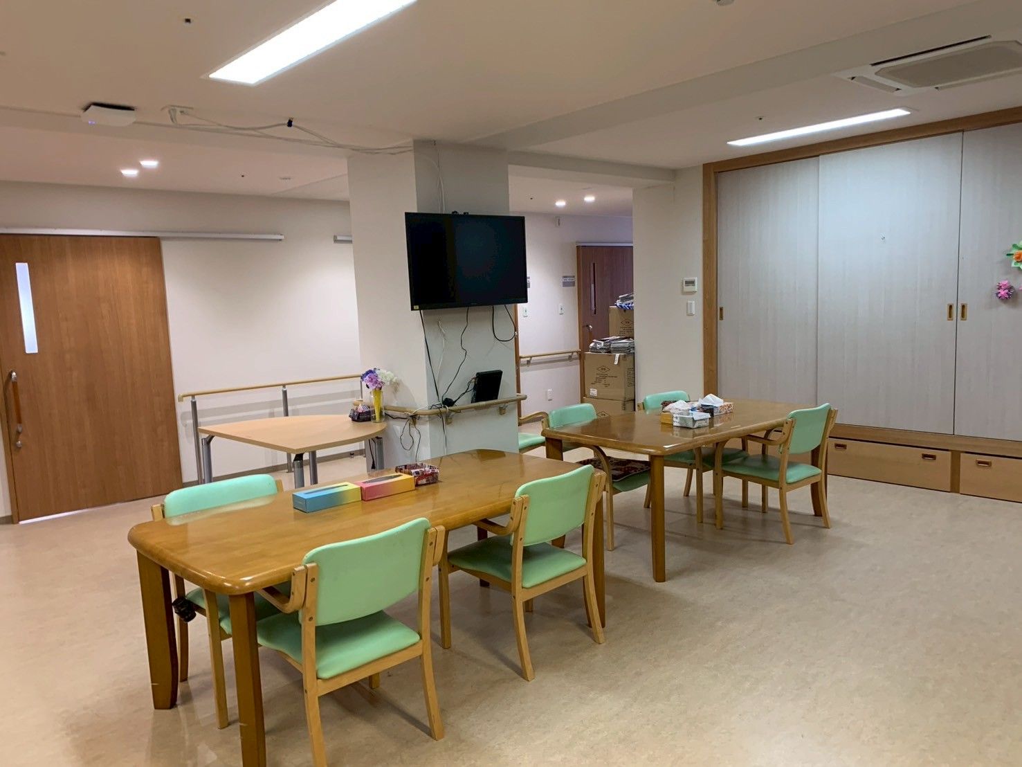 くつろぎの共有スペース