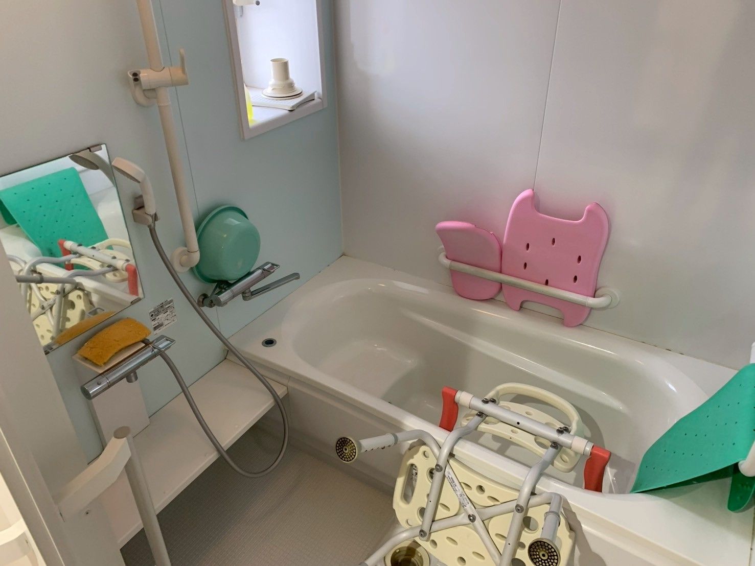 使いやすい浴室設備