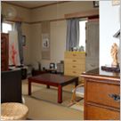 温かみのある和室の居室