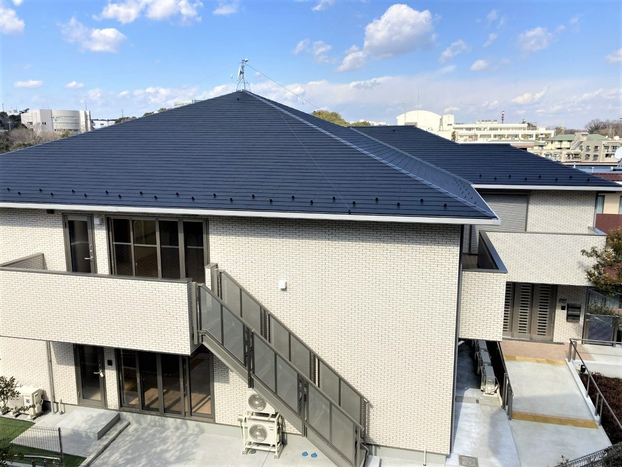 清潔感のある建物外観