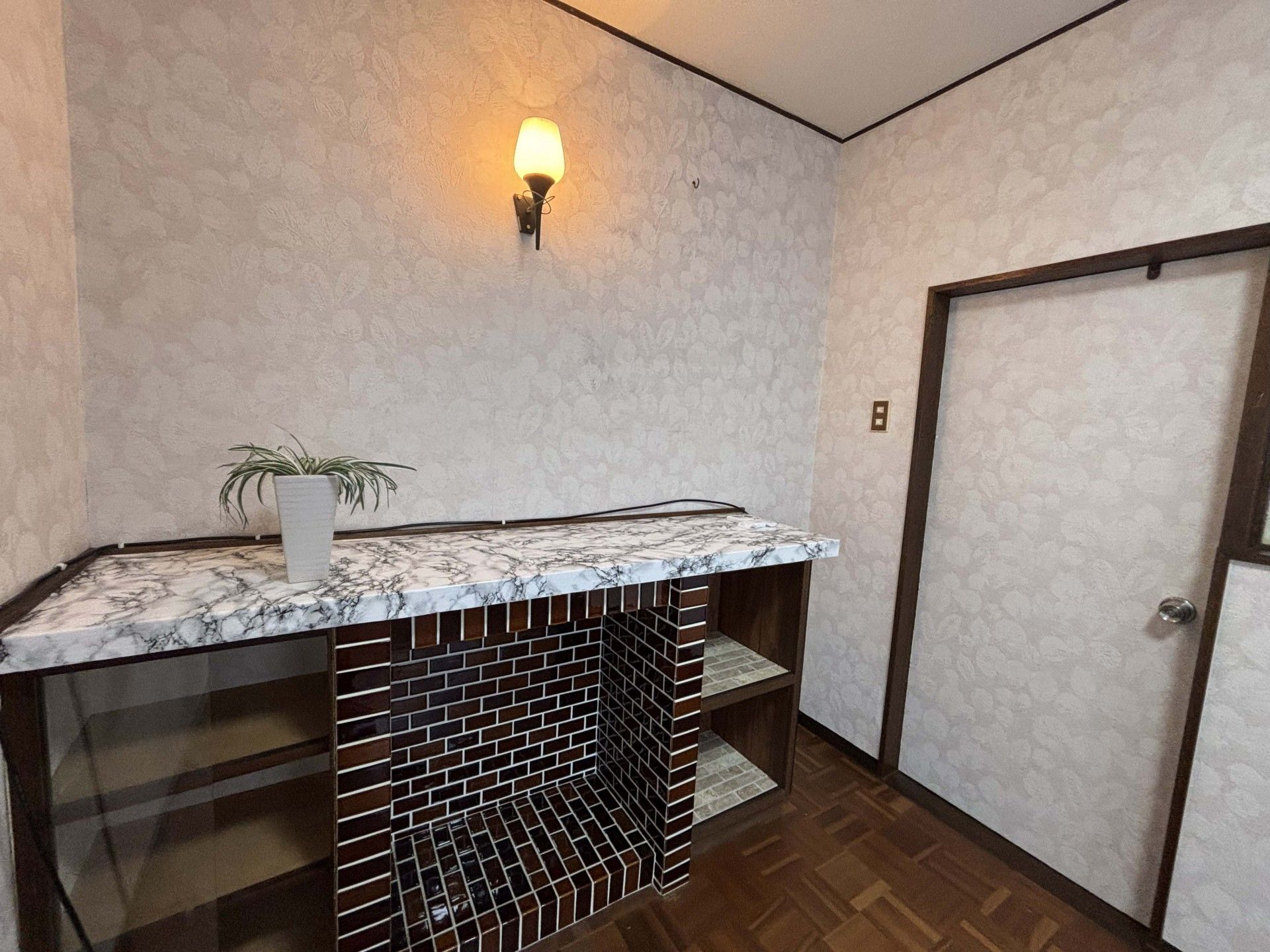 落ち着いた雰囲気の一角