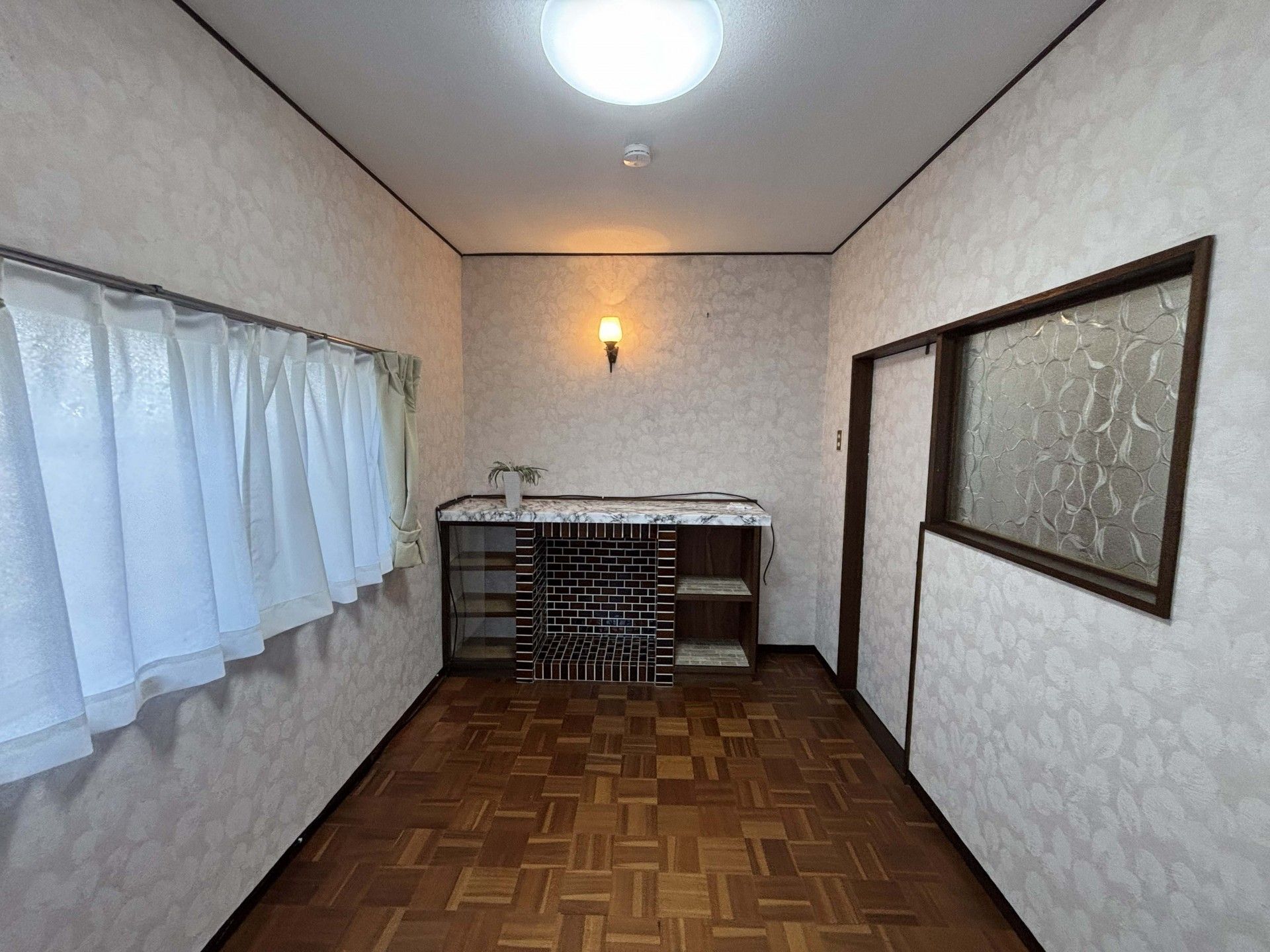 落ち着いた雰囲気の一角