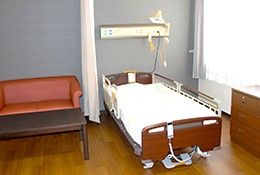 快適な個室の一角
