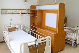 快適な個室の寝室