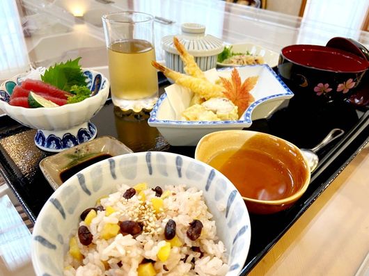 敬老の日のお祝い膳