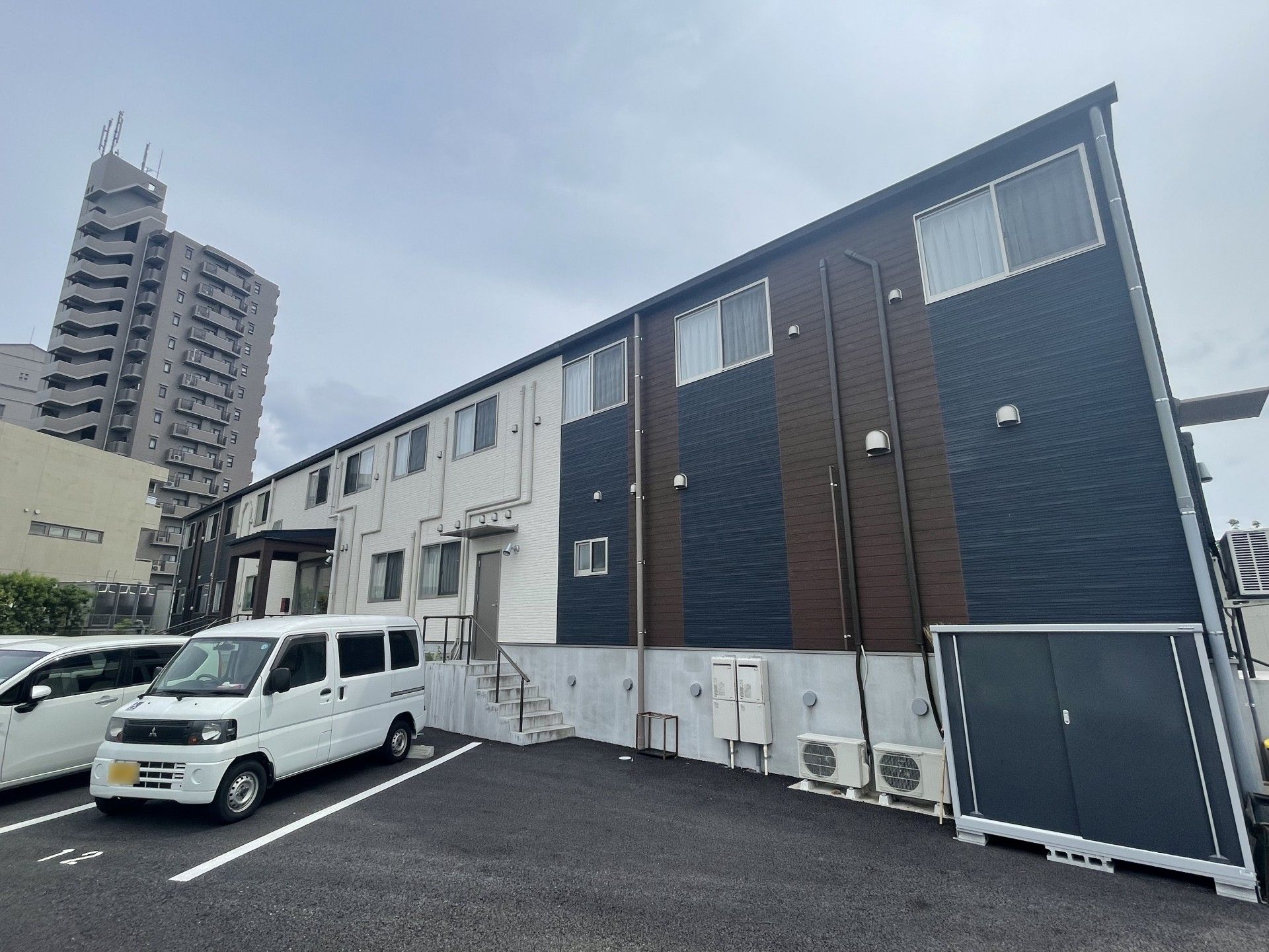 清潔感のある建物外観