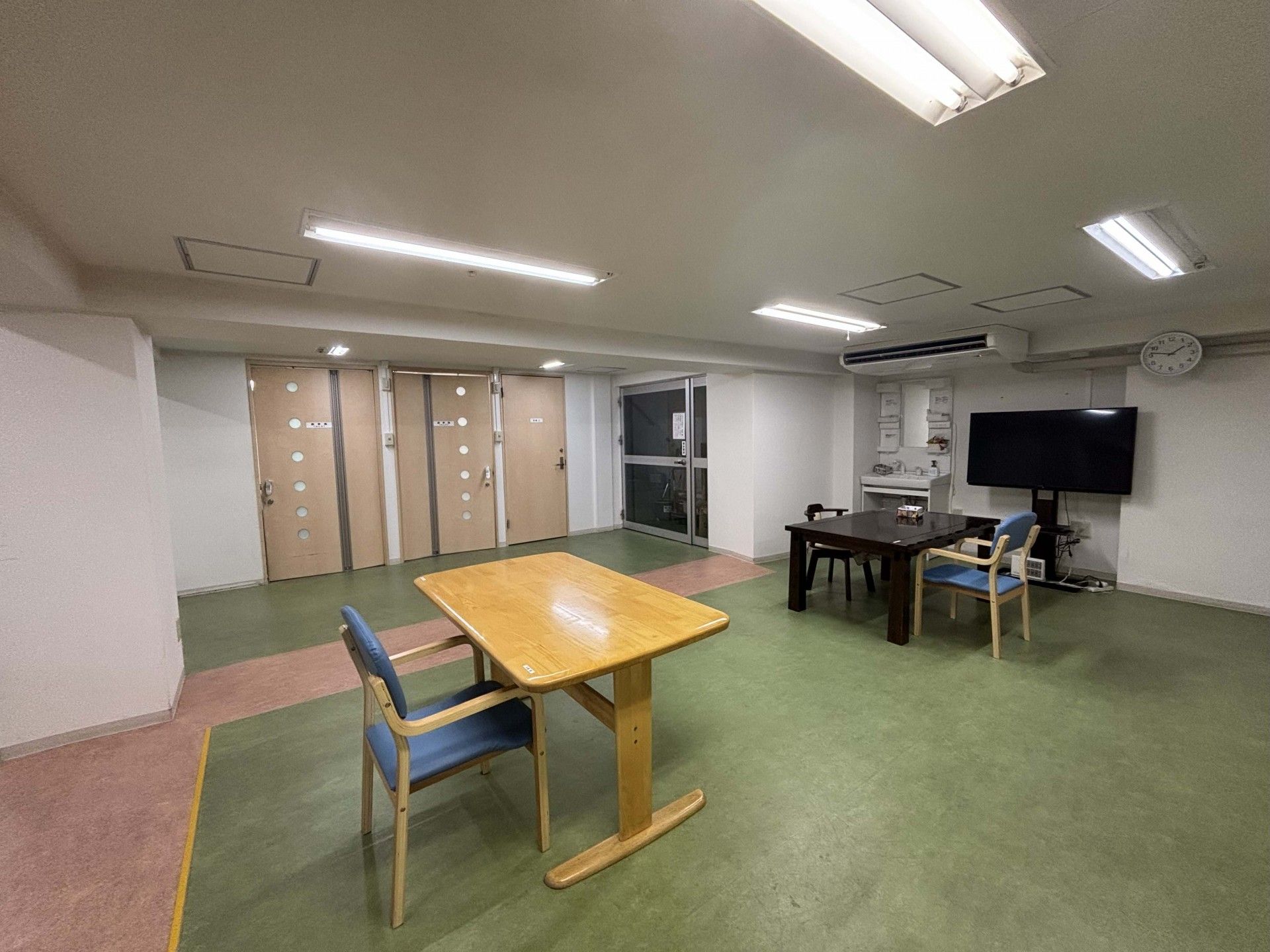 広い共有スペース