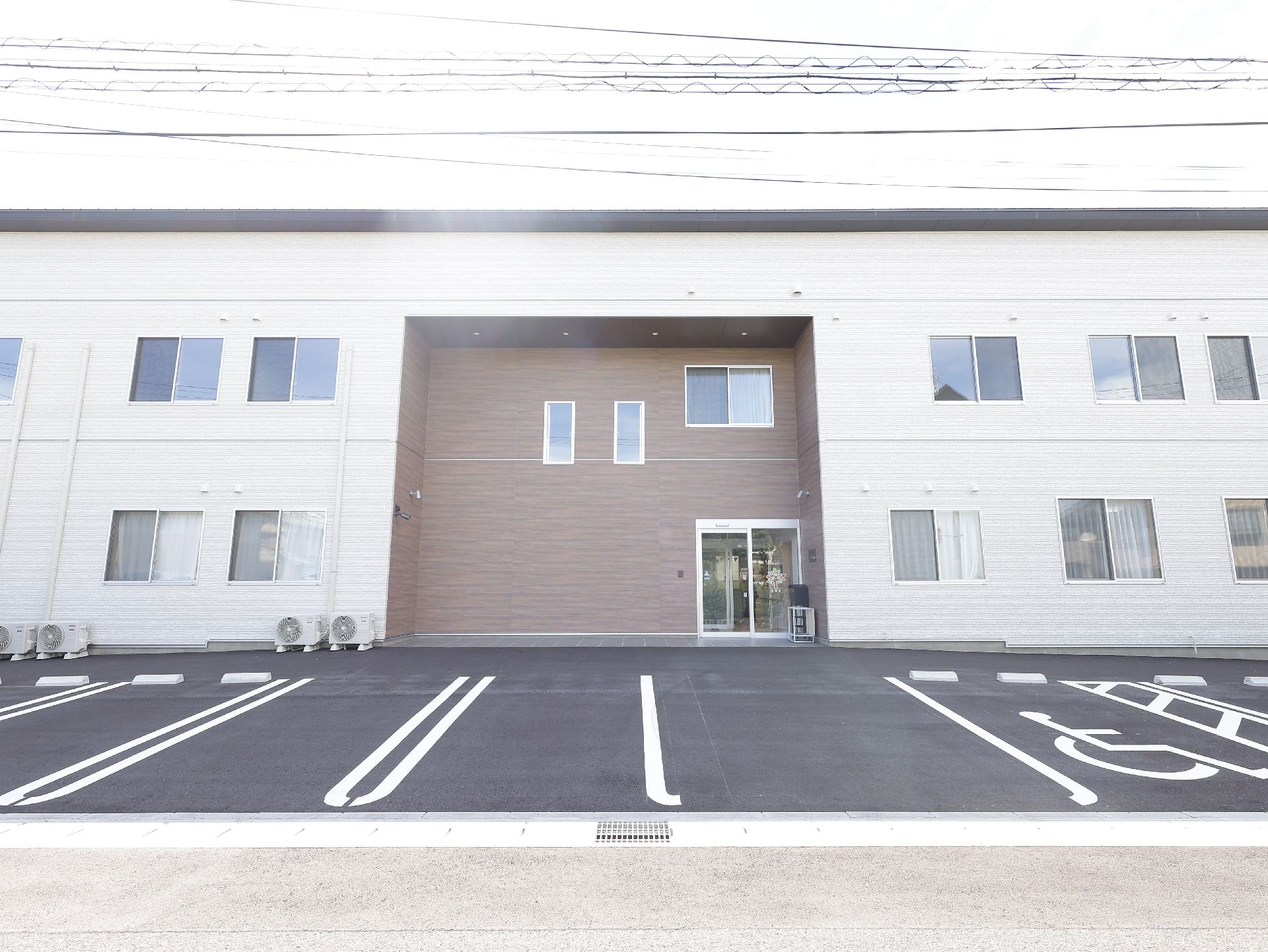 介護施設の外観