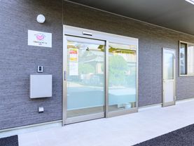 段差が減らされた玄関