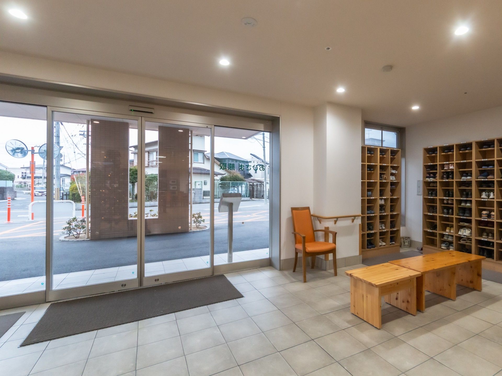 広いエントランスの様子