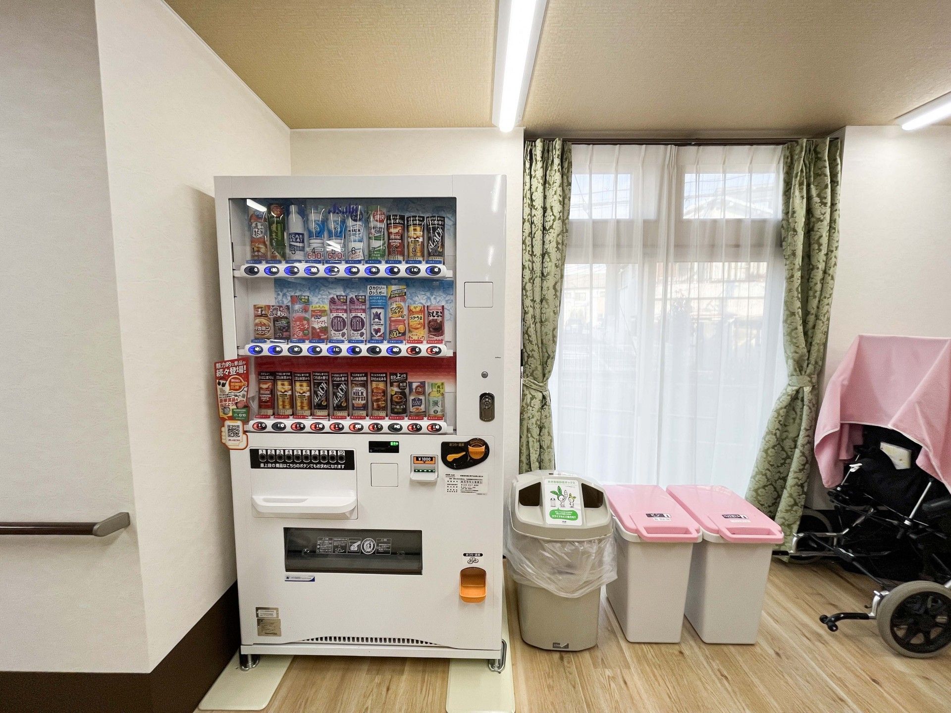 飲み物の自動販売機