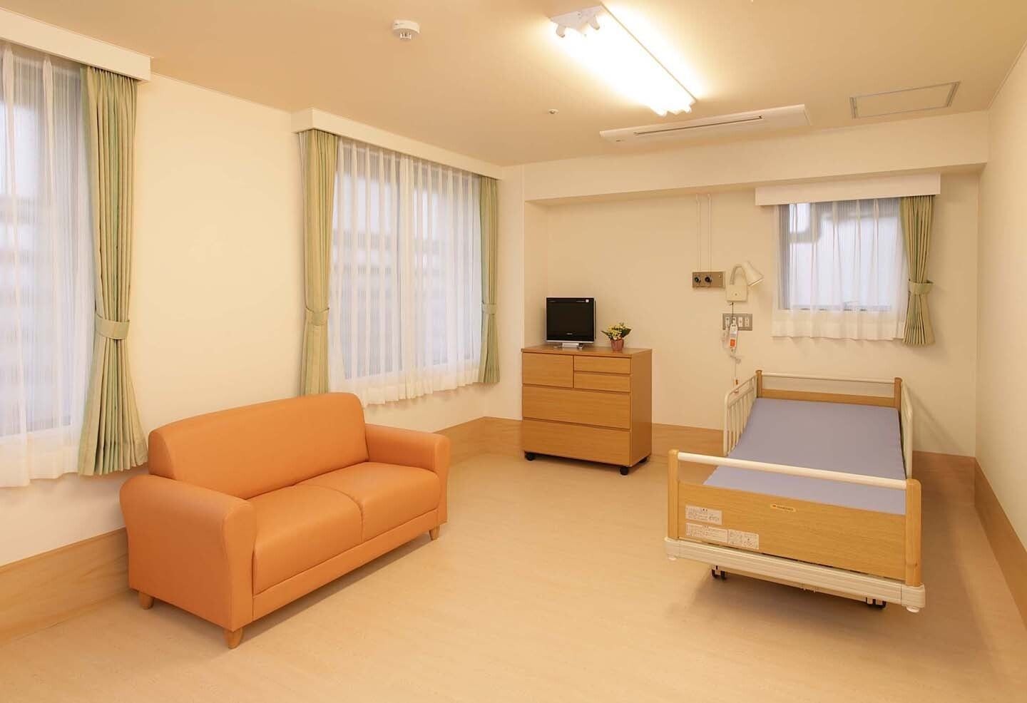 落ち着いた雰囲気の居室