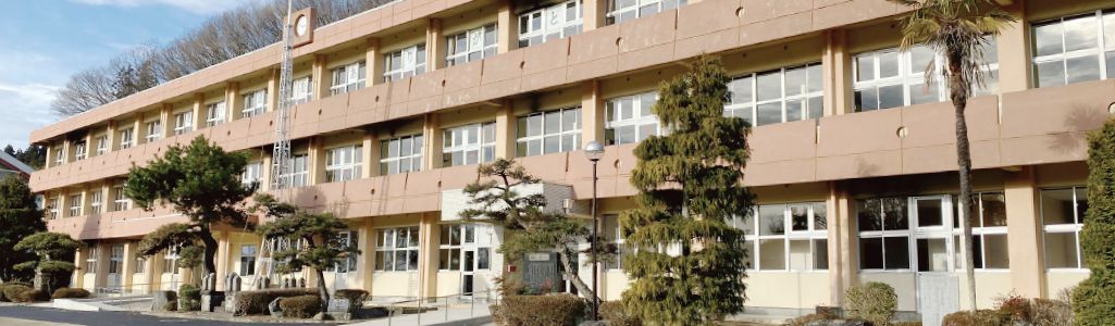 ゆったりとした施設外観