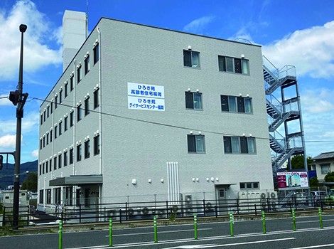 清潔感ある建物の外観