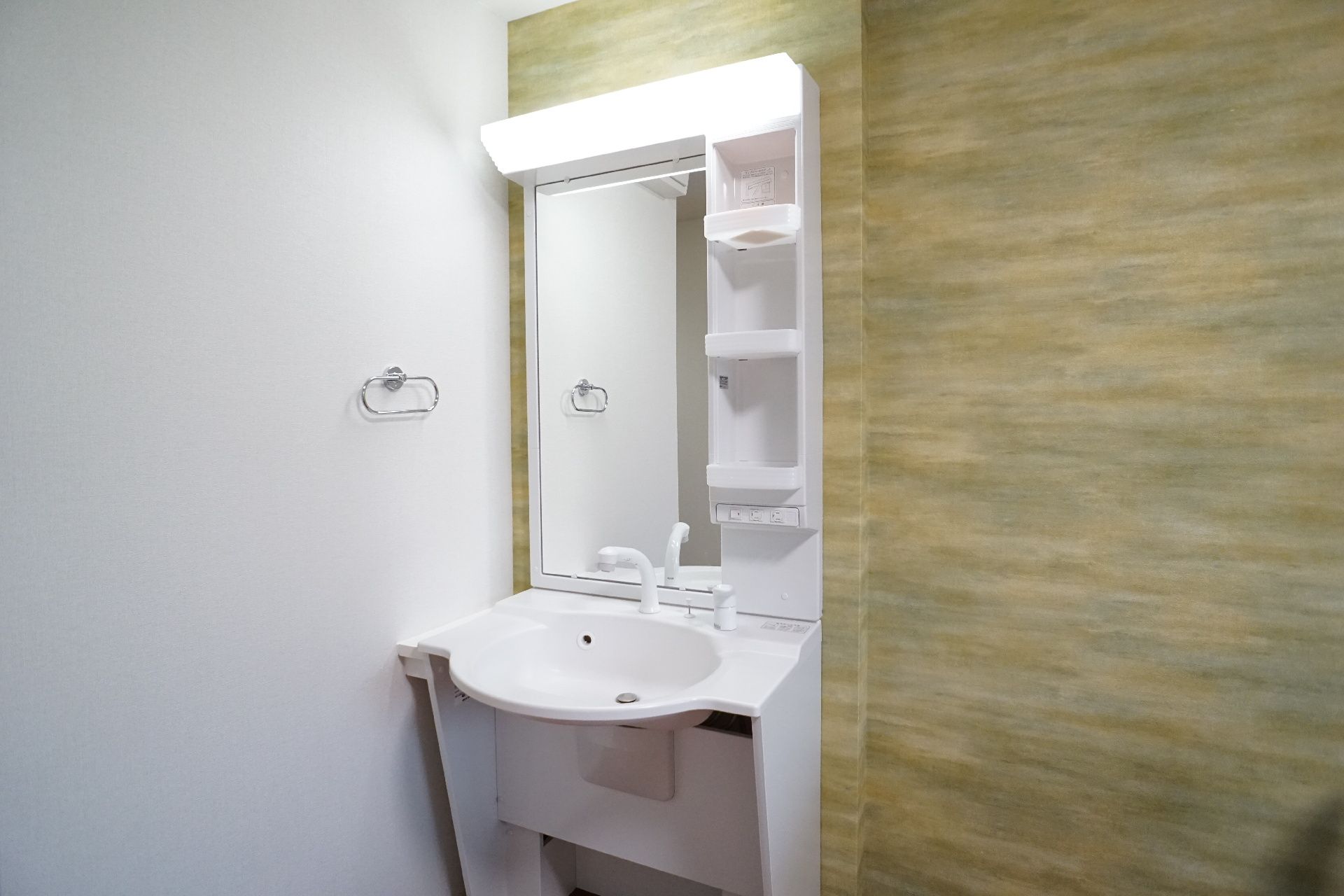 入居者用に、いたるところに設置されている洗面台