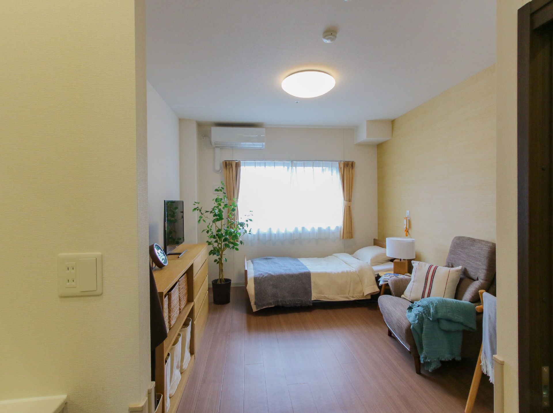 全室個室を用意している当施設