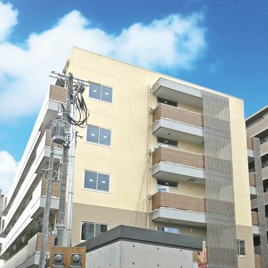 清潔な外観の建物