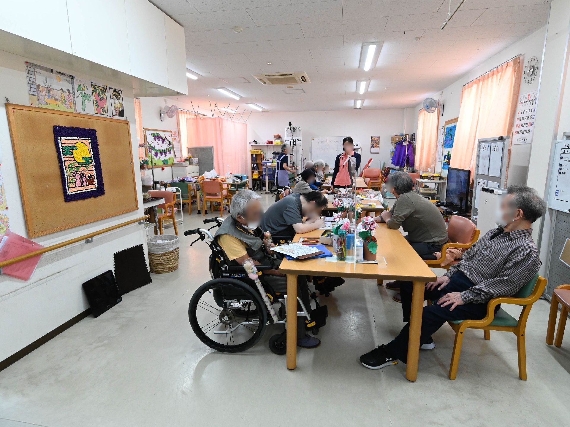 入居者さまが集う共有スペース