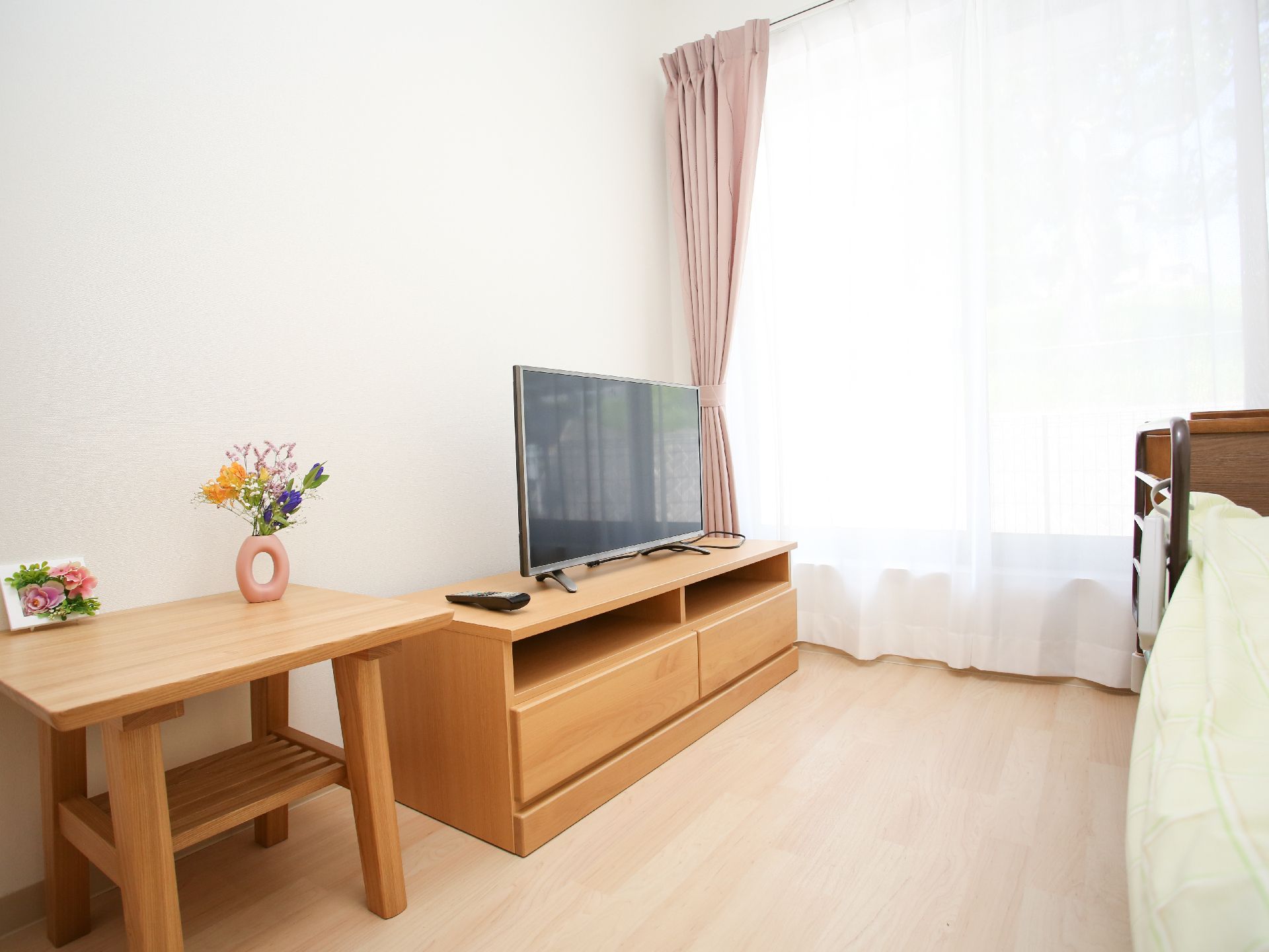 居室には、テレビを設置
