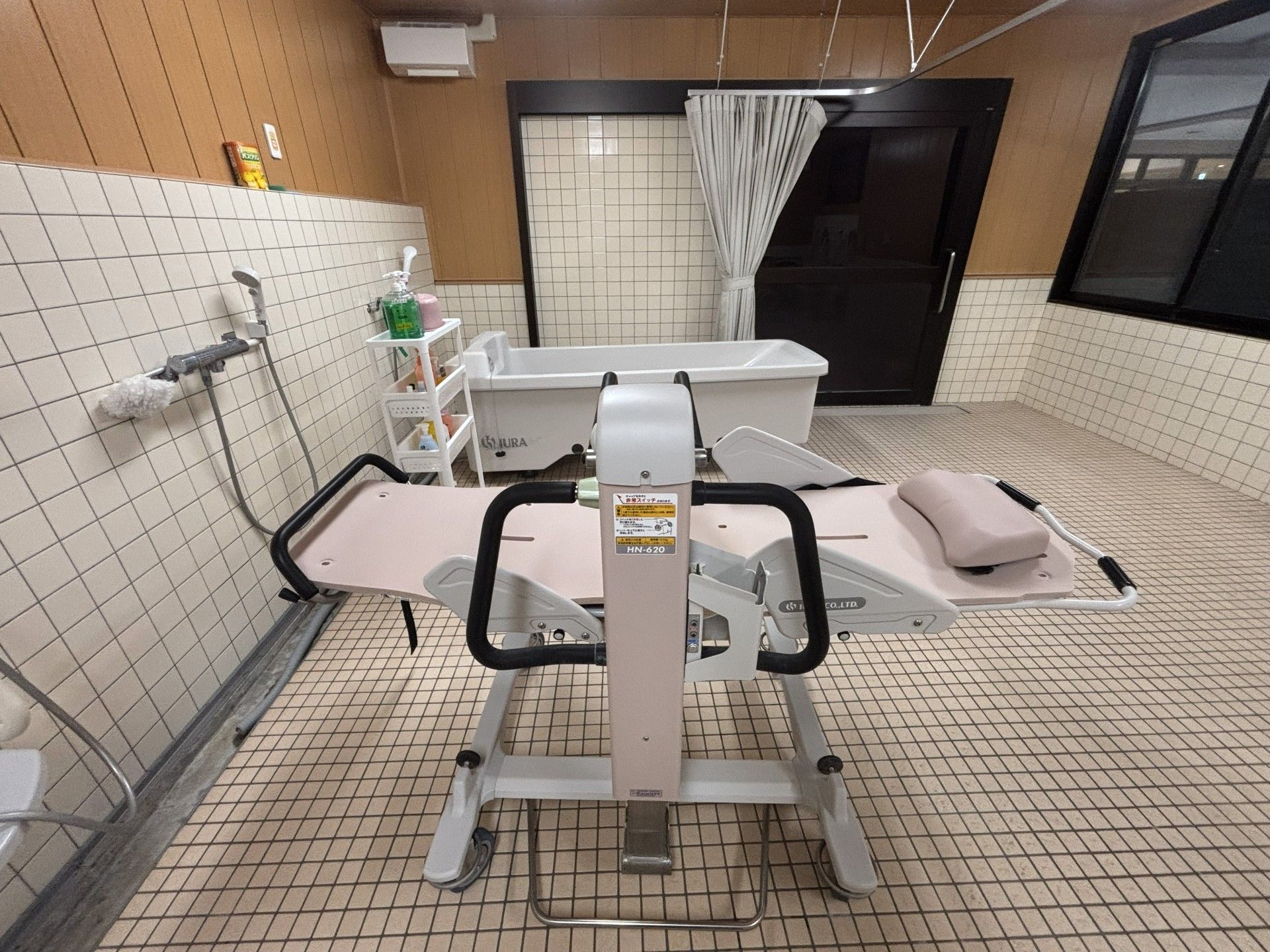入浴設備の一角
