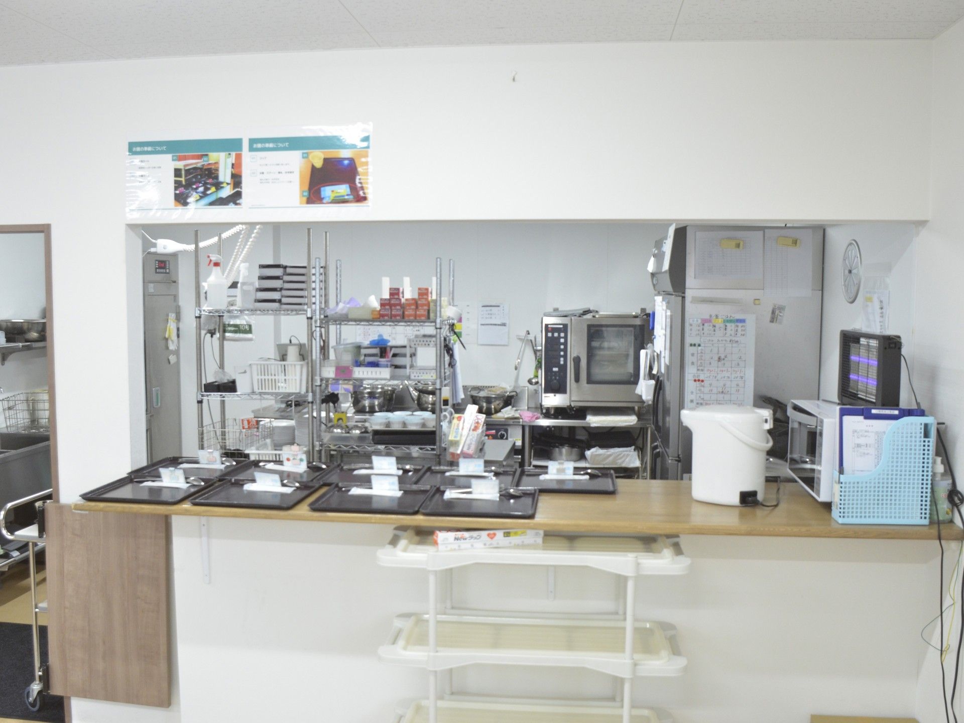 調理スペースの様子